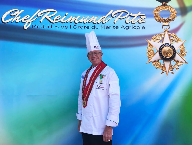Chef Reimund Pitz to be inducted into the American Academy of Chefs (AAC) Hall of Fame