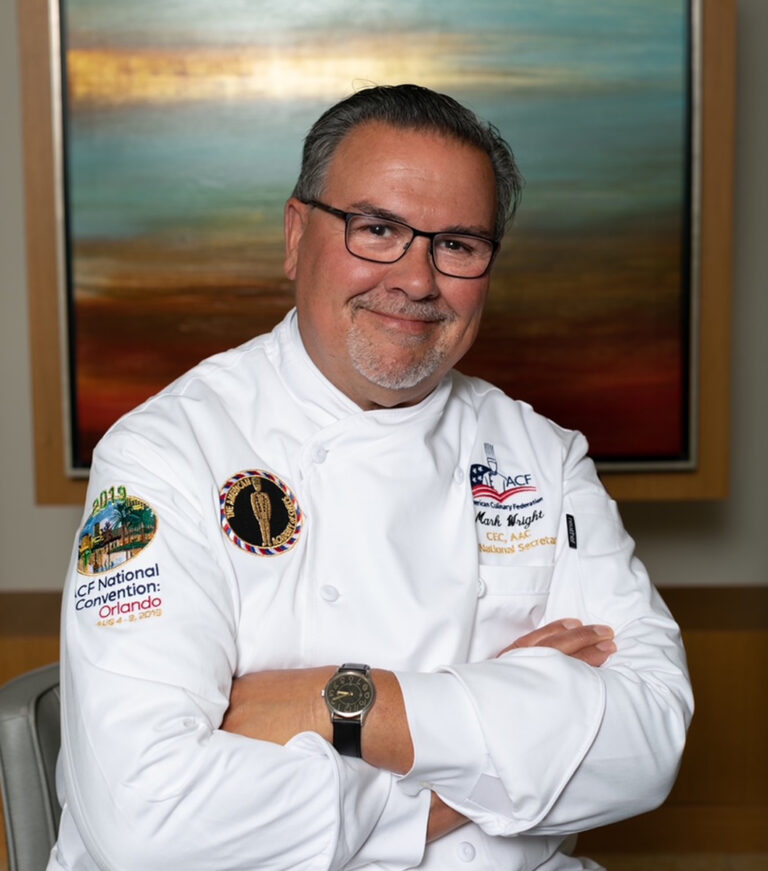 Chef Mark Wright, CEC, AAC, Has the Right Recipe for Success