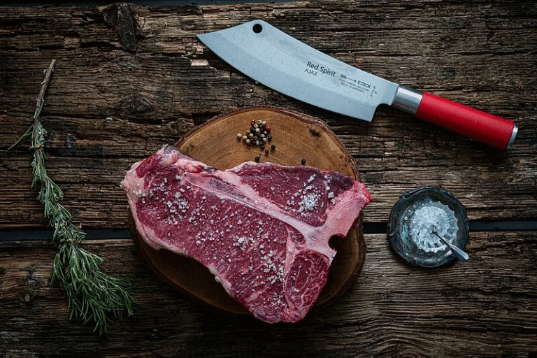 F. Dick Red Spirit AJAX Knife