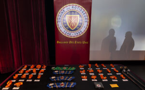 Chaine des Rotisseurs Induction medals on table